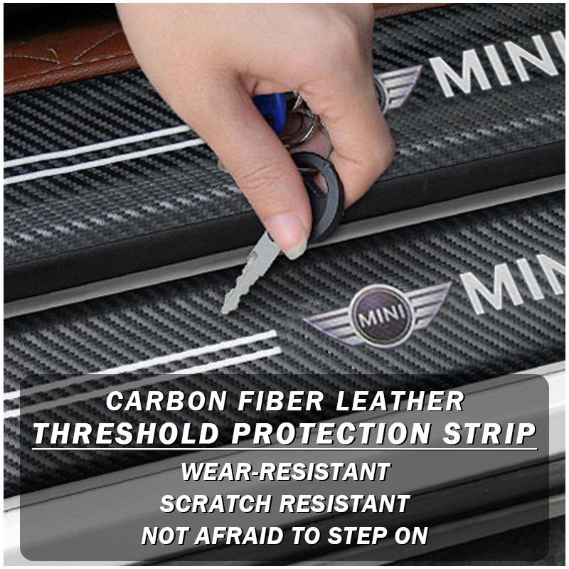 1/4/5Pcs Car Door Threshold Protective Sticker Anti Scratch Waterproof Decal For Mini Cooper F54 F55 F56 F57 F60 R50 R52 R53 R55