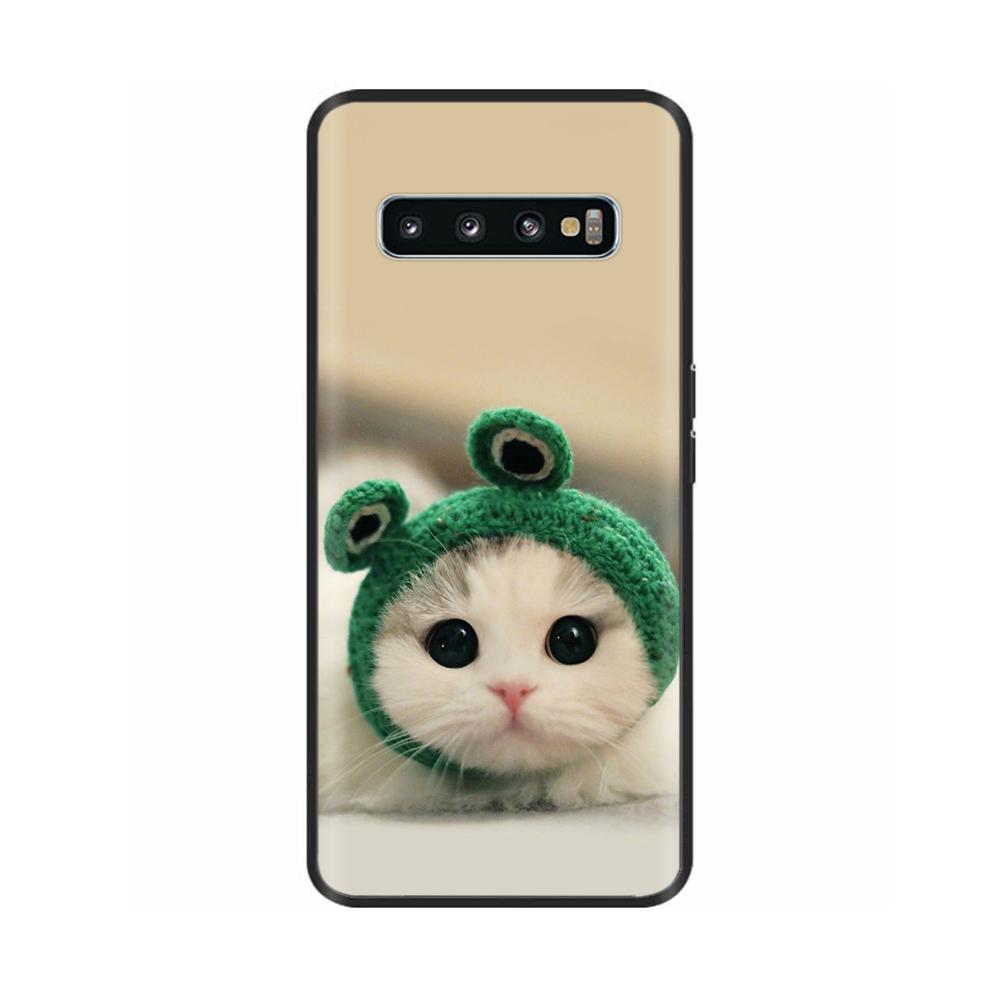 Ударопрочный Чехол Для Телефона Samsung Galaxy S10 Чехол-Ракушка С Рисунком Животных Для Samsung S10 Plus S10+ S 10 Мягкий Силиконовый Задний Чехол