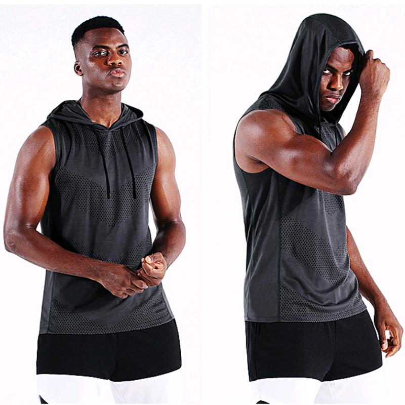 Мужские жилеты для бега, майки, толстовки без рукавов, рубашки для бега, спортивные блузки, топы для фитнеса, одежда для фитнеса, марафона