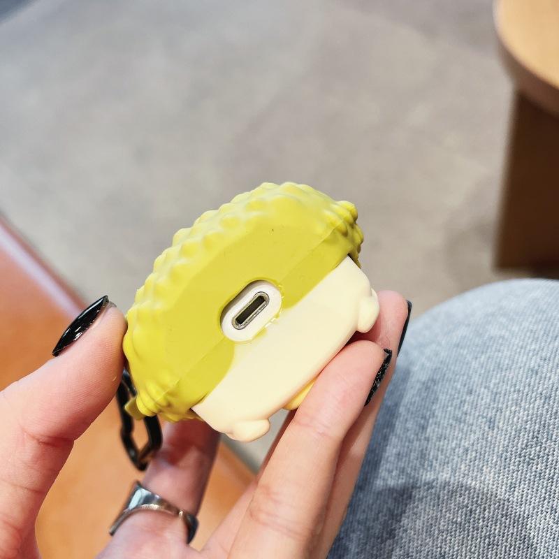Durian hedgehog is suitable for Apple AirPods 1 protective case pro1 noise reduction second generation 1st generation fourth generation bluetooth head