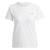 Logo Mesh Sports Short Sleeve T-Shirt Women Tops White HM4319