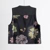 Vest for Women Cotton Sleeveless Tops Knitted Denim Vest Vest Oversize Thickened Down Prints Casual Buttons Vest