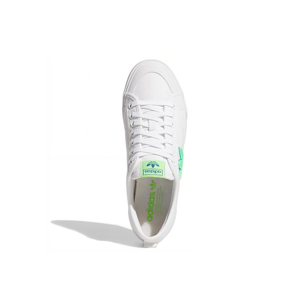 adidas Nizza Trefoil 'White Signal Green' Men's FX8354