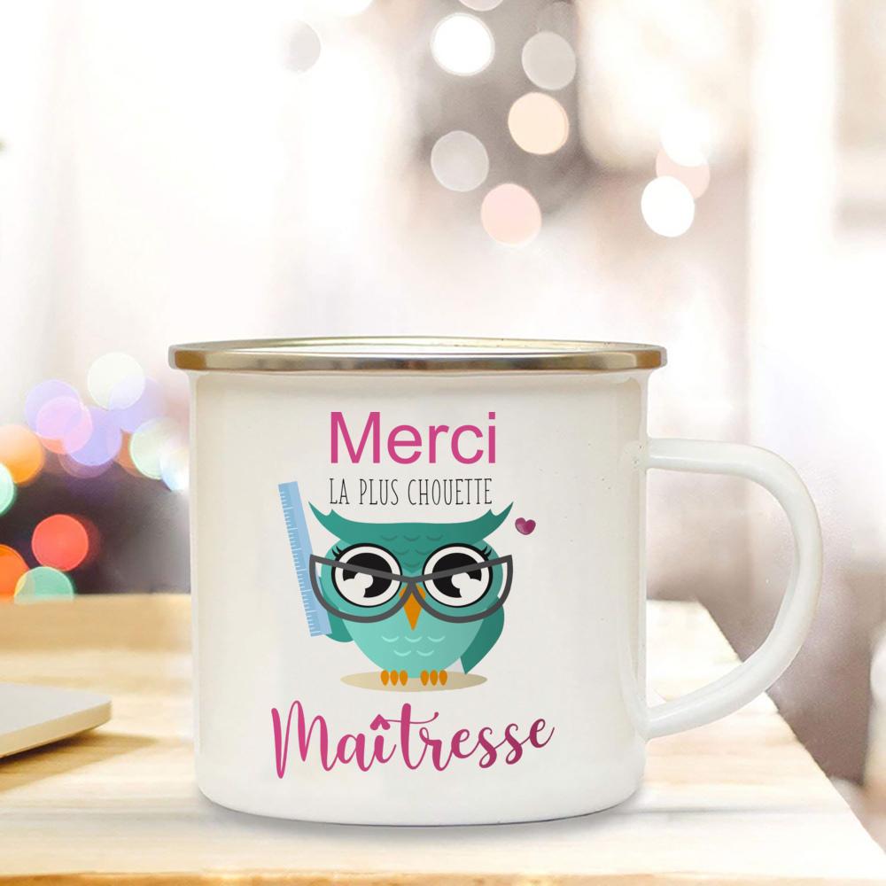 Спасибо учитель Эмалированная кружка Подарок для любителя кофе Лучший учитель на свете Эмалированная жестяная кружка Оригинальные подарки Кружка подарки на окончание учебного года