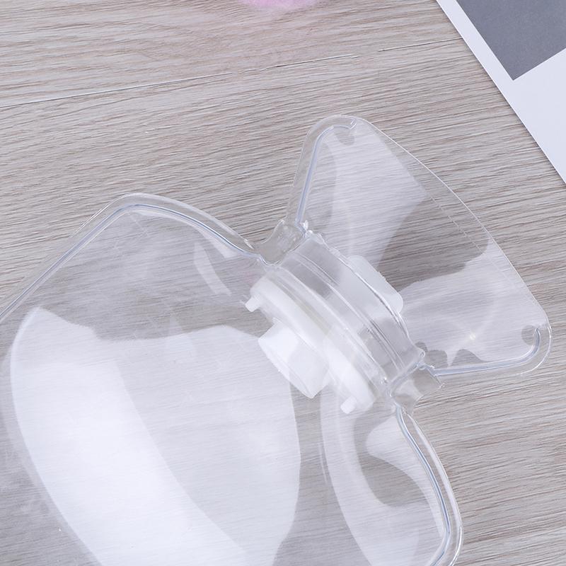 Cute PVC Relief Stress Pain Hot Water Bottle Bag Soft Reusable Hand Warmer