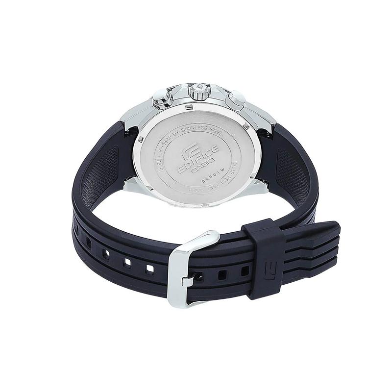 Casio CASIOEDIFICE Серия Классические Простые Повседневные Нержавеющая Сталь Модные Кварцевый Механизм Ремешок из Смолы Японские и Корейские Часы Мужские EFR-563PB-1AV