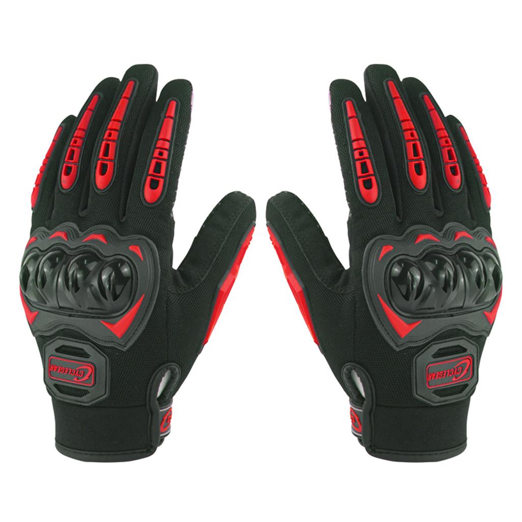 Motorcycle Gloves for Men Women Motorbike Anti-Slip Breathable Touchscreen Gloves with Knuckle