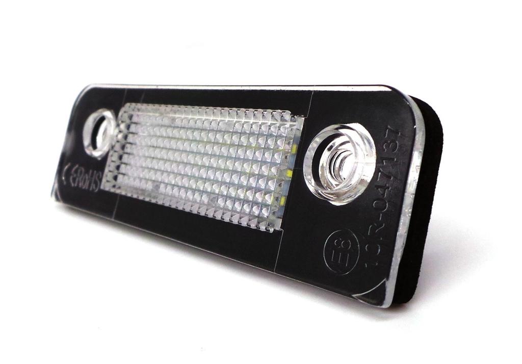 Светодиодные лампы освещения номерного знака для Ford Fiesta, Fusion, Mondeo, Off-Road, 2 шт.