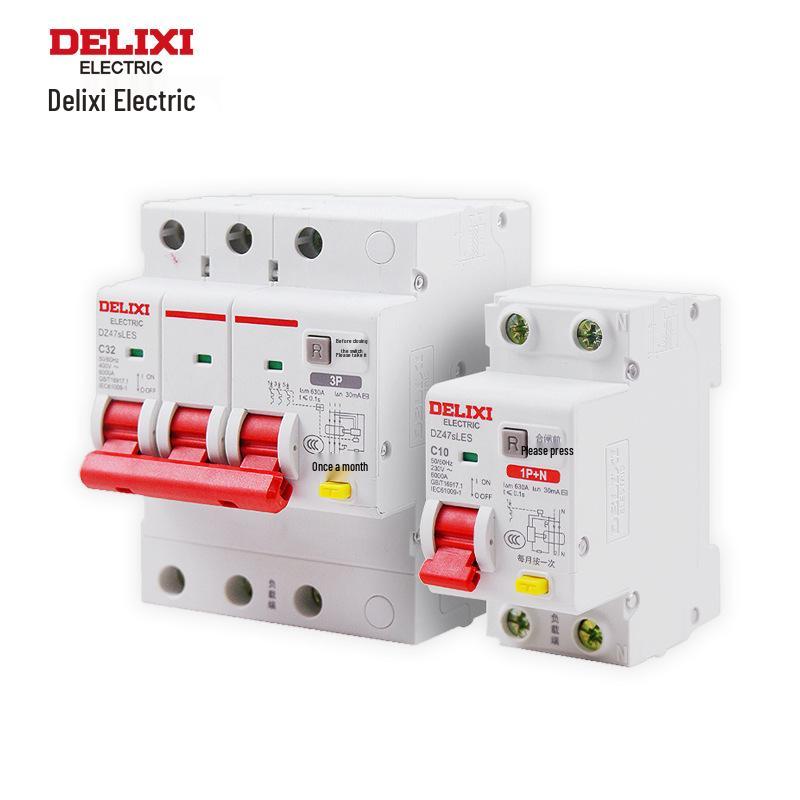 Delixi Smart Miniature Household Air Switch with Earth Leakage Protection