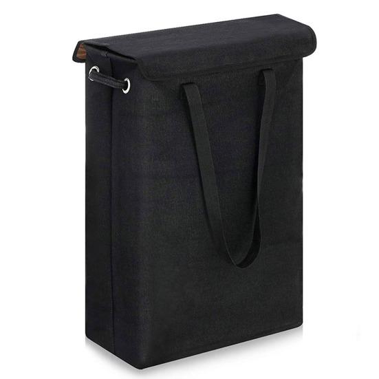 Yousheng Laundry Storage Bag with Ergonomic Handle Foldable Design Dustproof Large Capacity Clothes Organization Laundry Basket
