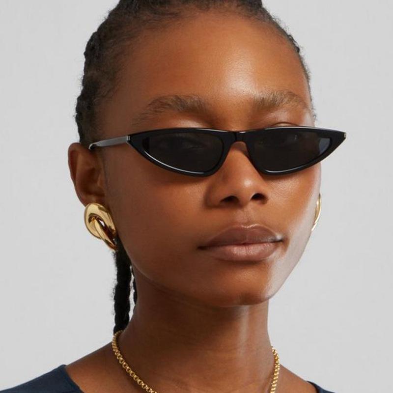 Женские солнцезащитные очки в винтажном стиле, европейско-американский стиль, мужские солнцезащитные очки, форма «кошачий глаз», стильные солнцезащитные очки для мужчин