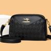 A Stylish Soft Leather Large-capacity Diamond-patterned Single-shoulder Crossbody Women's Bag