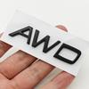 3D ABS Rear Trunk Letters Emblem For XC90 XC60 XC40 S90 S60 S40 AWD Car Styling Badge Chrome Black Sticker Accessories