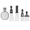 5pcs Stainless Steel Afro African Hair Pick Comb Twist Comb Set Hair Styling Tool