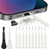 ABIJ-Anti-Clogging Mini Brush Cleaner For For 4,Tablet Camera 13-Pack Phone Charge Port Cleaning Tool Kit