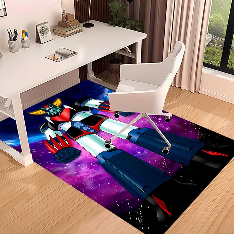 UFO Robo Grendizer2 Printed Absorbent Washable Carpet, Non-Slip Bathroom Mats, Kitchen Rugs, Yoga Mat,Living Room Entrance, Camping Picnic Rugs