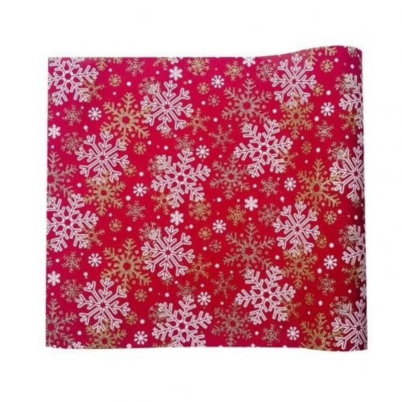 270 см Рождественская скатерть с принтом снежинки и дерева, кухонная декоративная скатерть, рождественское украшение