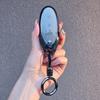 Прозрачный чехол для ключа автомобиля Nano 01 с текстурированной пряжкой и минималистичным шнурком - Изысканная защита для нее