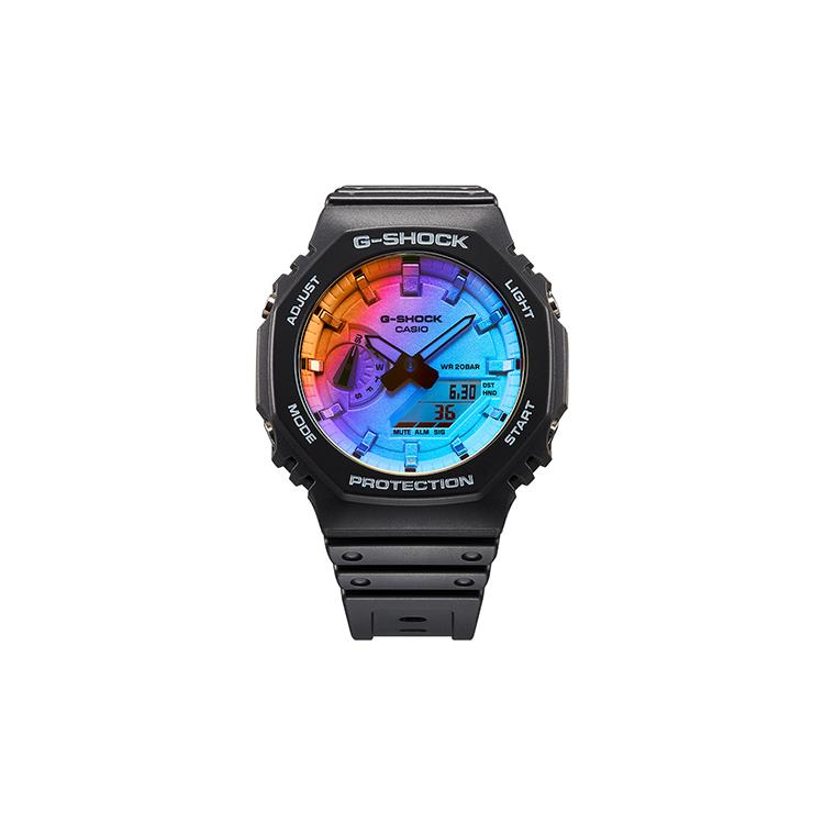 Casio Мужские часы серии с двойным дисплеем (жидкокристаллический/аналоговый) GA-2100SR-1APR GA-2100SR-1APR