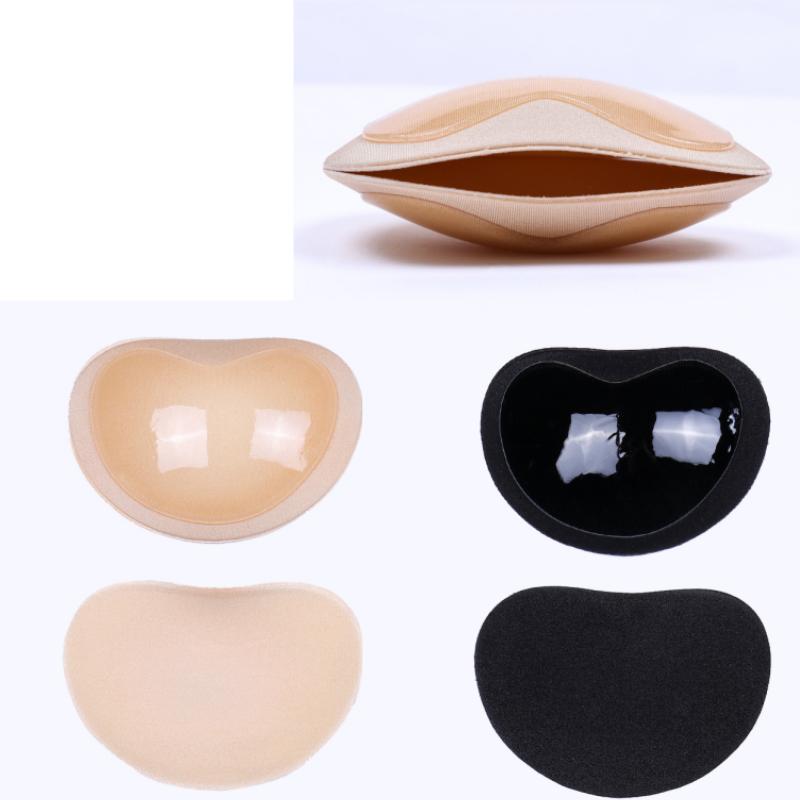 Бикини нагрудник с мягкой подкладкой, бикини, купальник, женские купальники, женские более толстые дышащие губчатые подушечки для бюстгальтера, силиконовые подушечки для бюстгальтера
