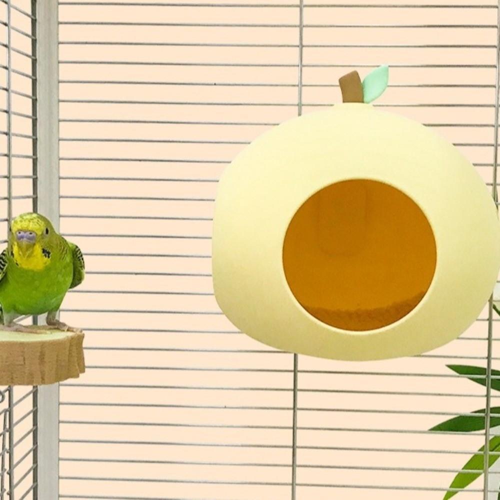 Large Caliber Bird Shelter Plastic Small Pet Sleeping Nest Pet Habitat Parrot Cage Nest Budgerigar