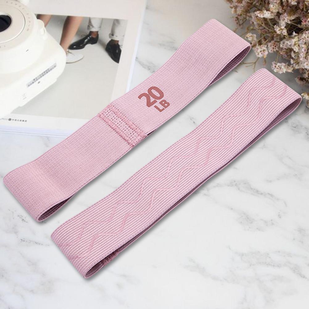 Hip Resistance Bands Anti-Slip Elastic Workout Bands Portable Glute Thigh Elastic Bands Yoga Gym Equipment