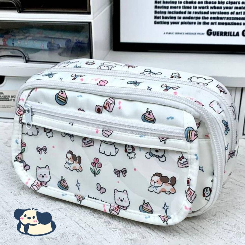 Многофункциональная сумка для ручек большой вместимости, сумка для канцелярских товаров, новый пенал, школа, офис