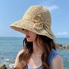 Summer Hats For Women Bucket Hat Bow Fisherman Cap Sunshade Beach Accessories Sun Hats Ladies Sunhat