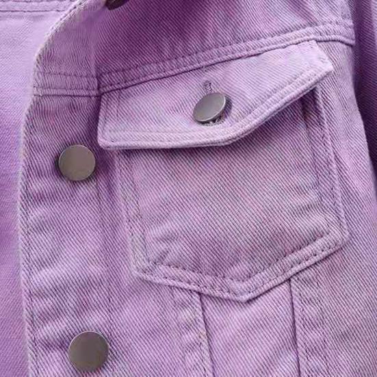 Women Coat Solid Color Slim Fit Close-fitting Young Style Wear-resistant Half Sleeve Buttons