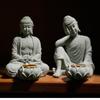 Статуя Дзен-Будды, подставка для благовоний, украшение для дома, подсвечники для чайных свечей, декор для сада, патио, стола, крыльца, двора, художественные украшения