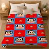 Julius the Monkey Character Throw 240g flannel blanket, suitable for sofas, beds, offices,  exquisite gift blankets