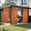 Outdoor Waterproof Multi-Function Curtain Sheer Finished Thick Villa Home