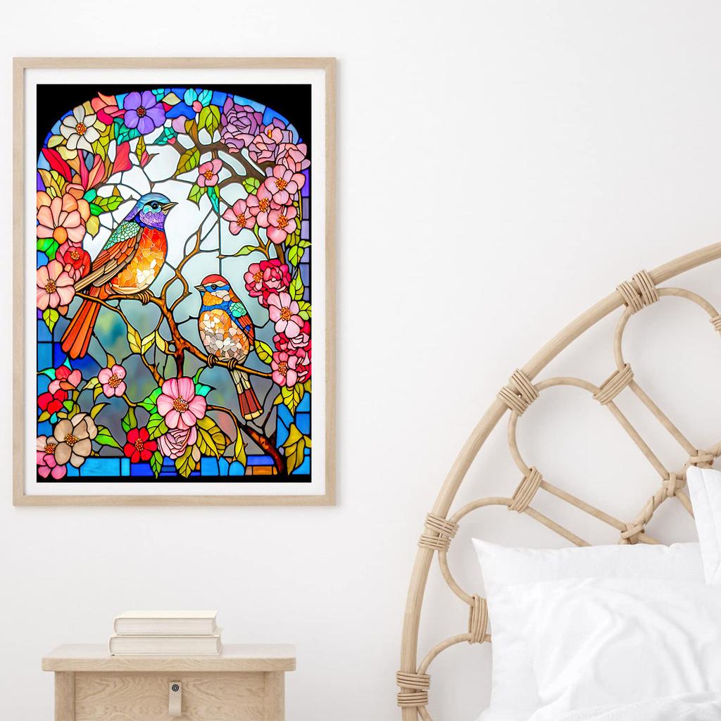 5D DIY Алмазная картина Маяк Колибри Стекло Картина Алмазная вышивка Набор для вышивки крестом Полный горный хрусталь Мозаика Украшение дома