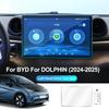 Auto Tempered Glass Film Protector For BYD For Dolphin 2024 2025 Car Center Console GPS Navigation Screen Protective Display