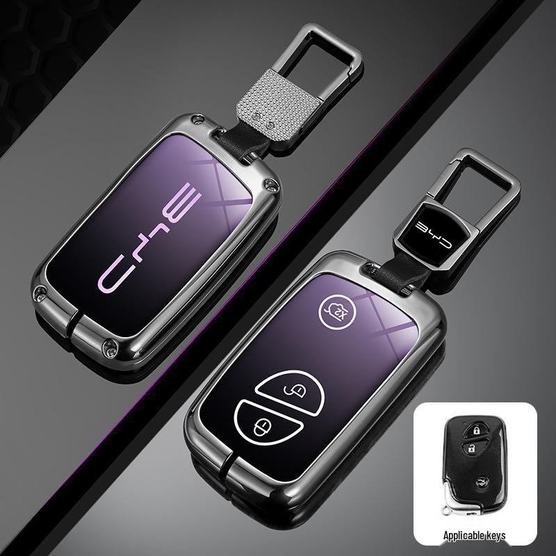BYD Dolphin 22-24 Key Case: Compatible with Han, Song Plus, Tang DMI, Qin Pro, Yuan E2