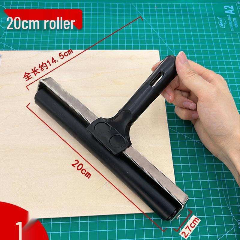 Художественный резиновый валик-кисть 6 см - Инструмент для печати и живописи