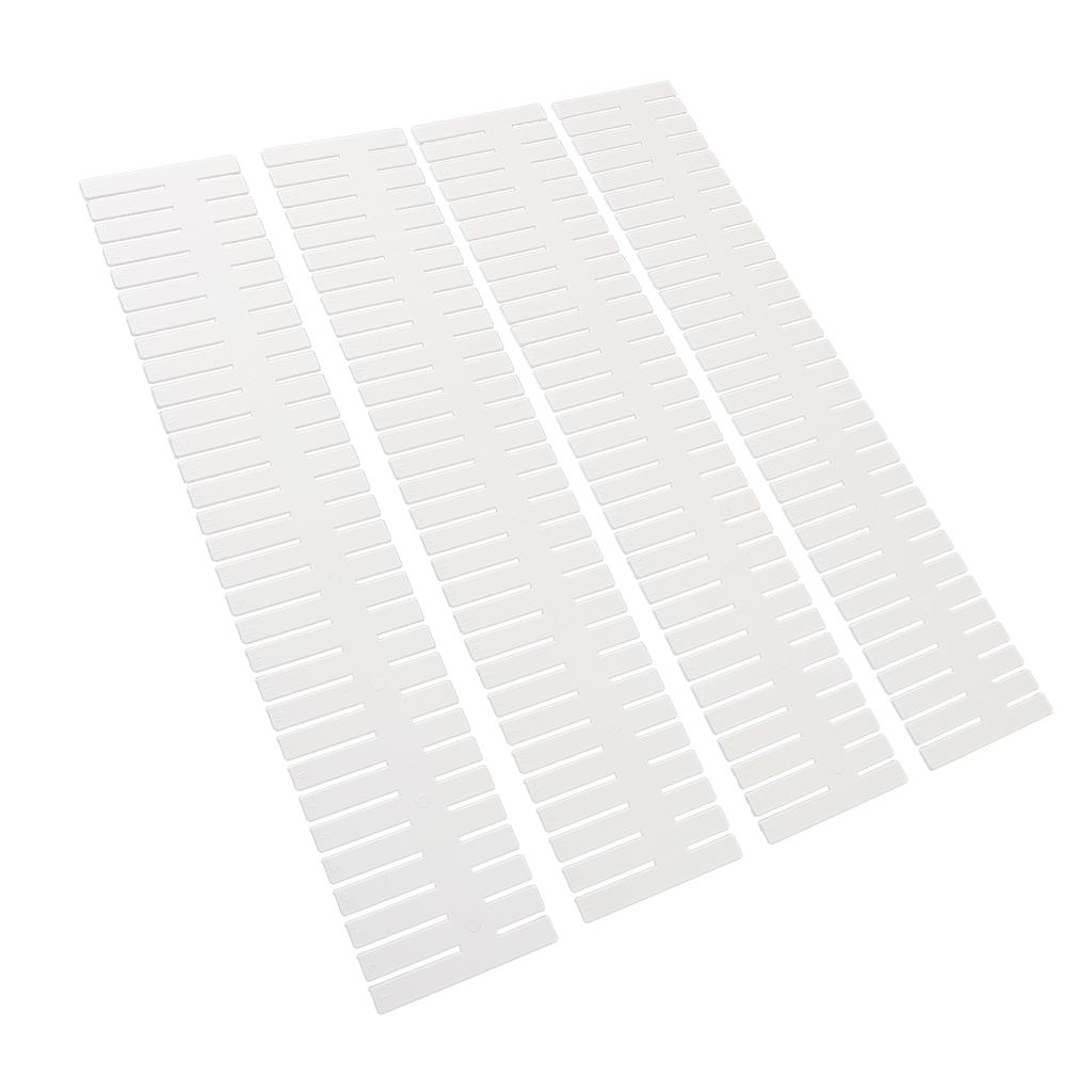 16шт набор разделителей ящиков PP пластиковый регулируемый ящик для хранения органайзер для кухни спальни