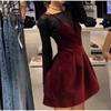 Sexy Red Satin V Neck High Waist Sling Mini Dress Women Sleeveless Backless Pleated Short Dresses Spring Summer Evening Party Dress