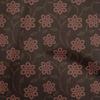 Cotton Flex Brown Fabric Floral Diy Clothing Quilting Fabric Print Fabric By Yard 40 Inch