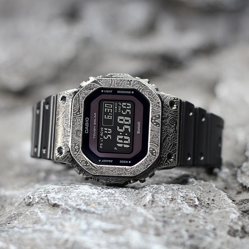 Casio Унисекс ЧЕРНЫЕ ЧАСЫ СЕРИИ DIGITAL GW-B5600BC-1B(Watch4--)