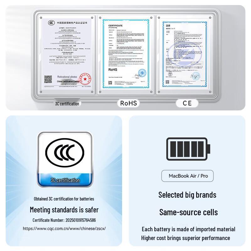 llano Replacement Battery for MacBook Pro 16.2-inch (2023)