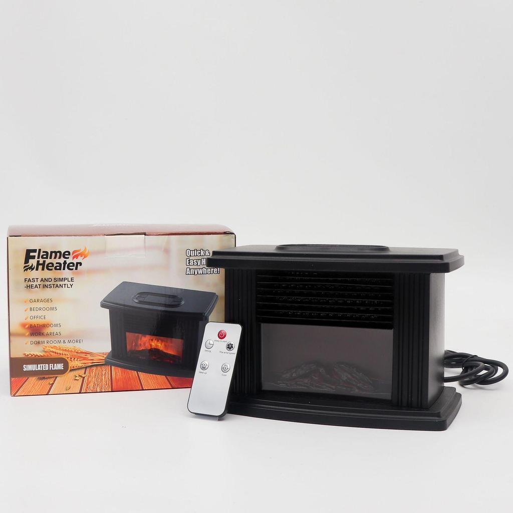 Компактный HandyHeater: Мини настольный вентилятор-обогреватель с низким уровнем шума для дома или офиса