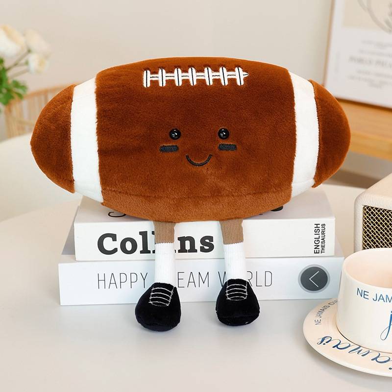 Плюшевая игрушка для регби Jc с ПП-хлопком, подходит для детских ежедневных подарков на день рождения