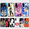 DT38 Dragon Ball Anime Case for Samsung A04 A14 A23 A34 A54 M23 M33 M52 M53 Realme 10 9 C30S C35 C55 VIVO Y02S Y21 Y33S Y51 X80 Pro Clear Cover