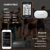 COOSPO H808S Датчик сердечного ритма Двойной режим ANT Bluetooth с нагрудным ремнем Велосипедный компьютер для Wahoo Garmin Zwift Sports Monitor