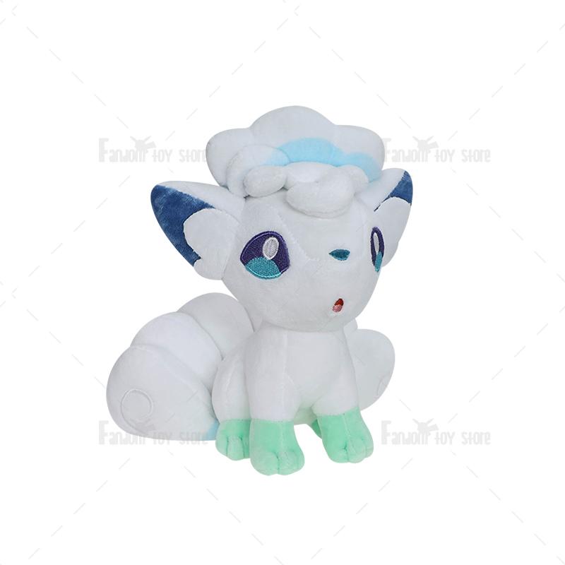 22cm Alolan Vulpix Plush Doll Soft Stuffed Toy Collection Great Christmas Birthday Gift For Children