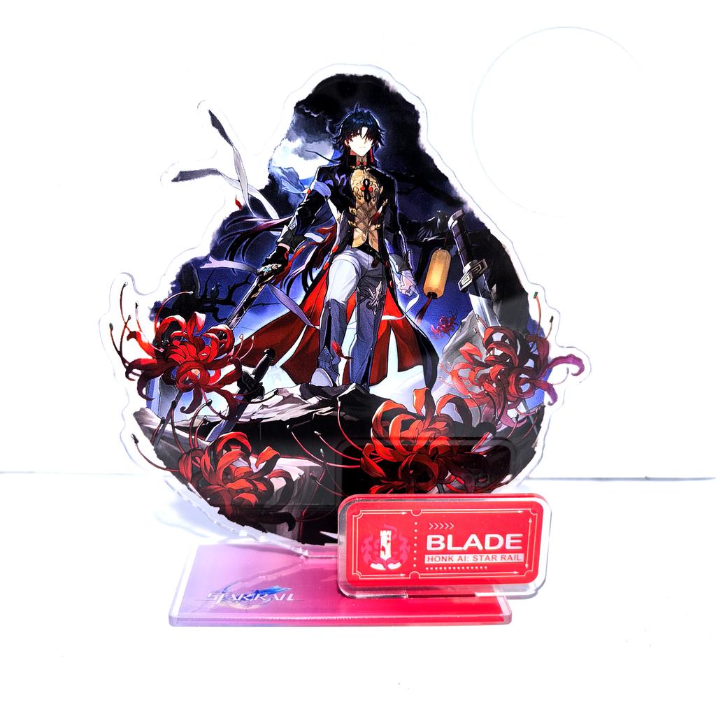 Игровая фигурка Honkai: Звездный Экспресс Воскресенье Цзяо Цю Юнь Ли Светлячок Цзин Лю Акриловая Подставка Модель Пластина Косплей Аниме Брелок Подарок для Фанатов