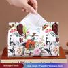 Ins Эстетичная Ретро Шкатулка для салфеток с птицами и цветами