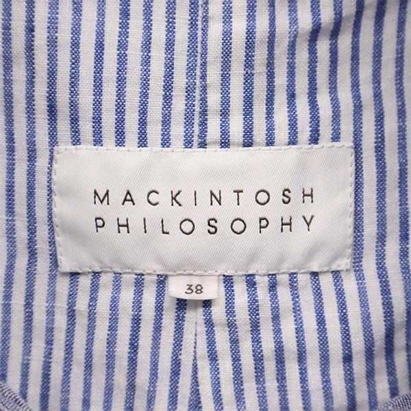MACKINTOSH PHILOSOPHY Сделано в Японии компанией Sanyo Shokai Пиджак из смесового льна 38 Мужской Б/у