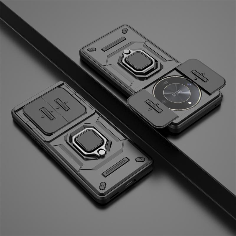 Для Honor X9b 5G чехол противоударный металлический магнитный кольцо бронированный чехол для Honer X9a X40 X50 X50i X 9b слайдер камера телефон чехлы Fundas